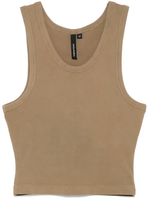 ENTIRE STUDIOS cropped tank top Green ES2267