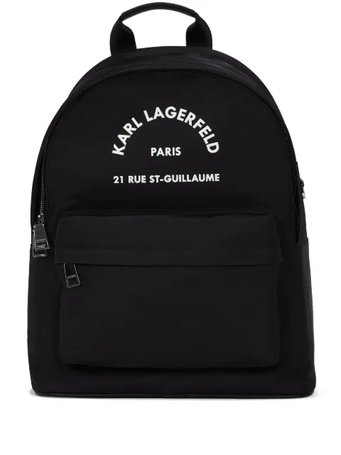Karl Lagerfeld Rue St-Guillaume backpack Black A1M30099999