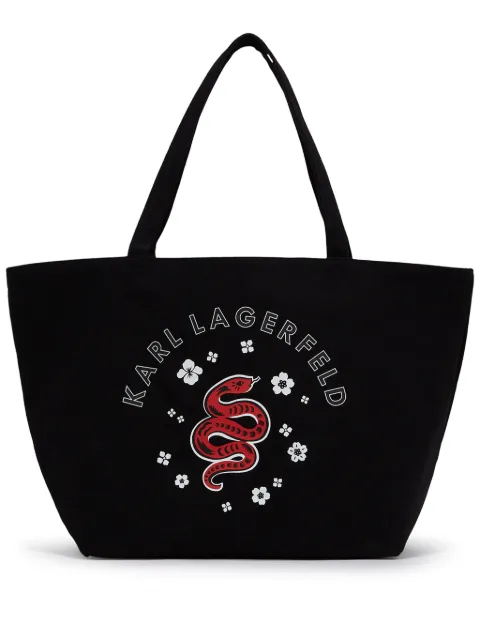 Karl Lagerfeld Lunar New Year tote bag Black A1W50065999