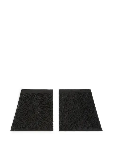 Karl Lagerfeld crystal-embellished cuffs Black A1W330511RC