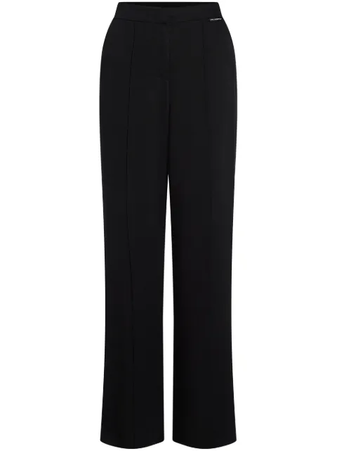 Karl Lagerfeld straight-leg trousers Black A1W10070999