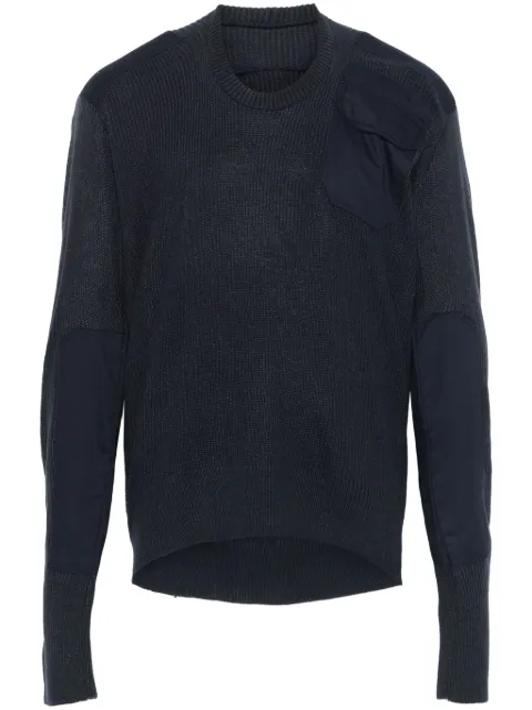 PROTOTYPES fine-knit sweater Blue PT06KN05US