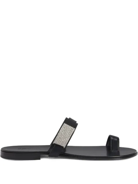 Giuseppe Zanotti Flavien leather sandals Black EU50012001