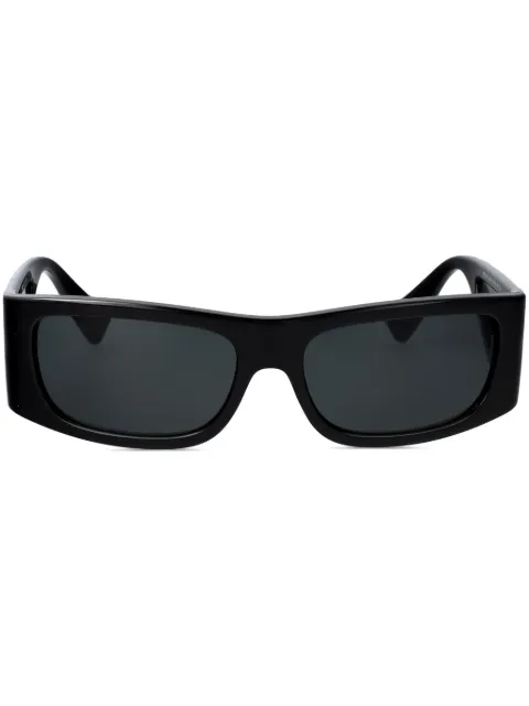 Versace Eyewear logo-lettering sunglasses Black 0VE4482GB187