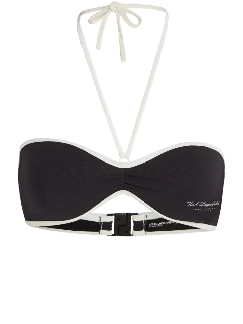 Karl Lagerfeld Hotel karl bikni top Black A1W46027999