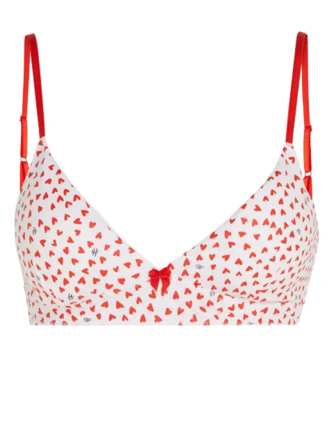 Karl Lagerfeld K/Heart bralette White A1W470681PL