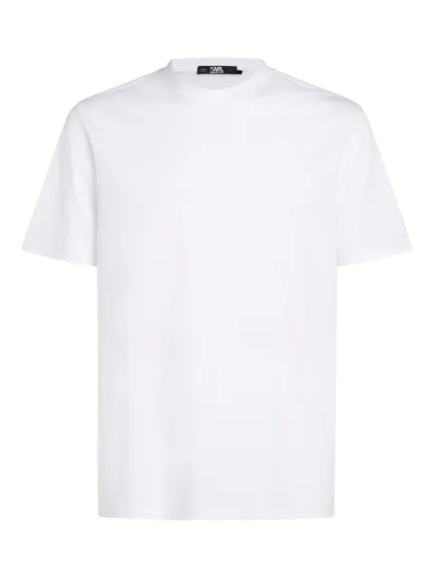 Karl Lagerfeld Kameo logo-embroidered T-shirt White A1M17016100