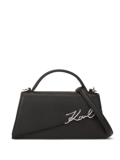 Karl Lagerfeld K/Signature slim cross body bag Black A1W304581AV