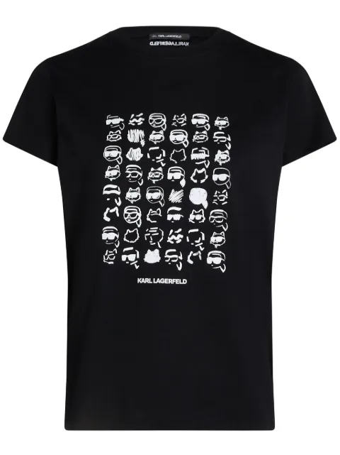 Karl Lagerfeld Ikon t-shirt Black A1W17124999