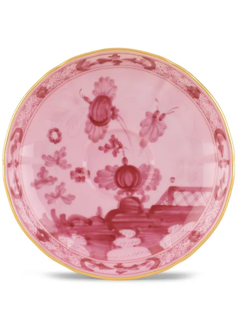 GINORI 1735 Oriente Italiano coffee saucer (13,5cm) Pink 003RG00FPT301010135G00124200