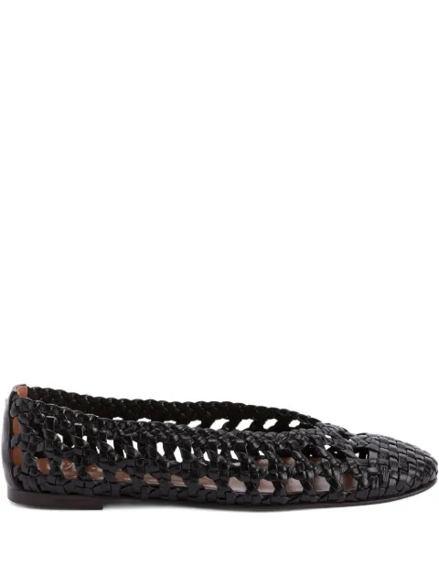 Giuseppe Zanotti Georgia Cage ballet flats Black E560006002