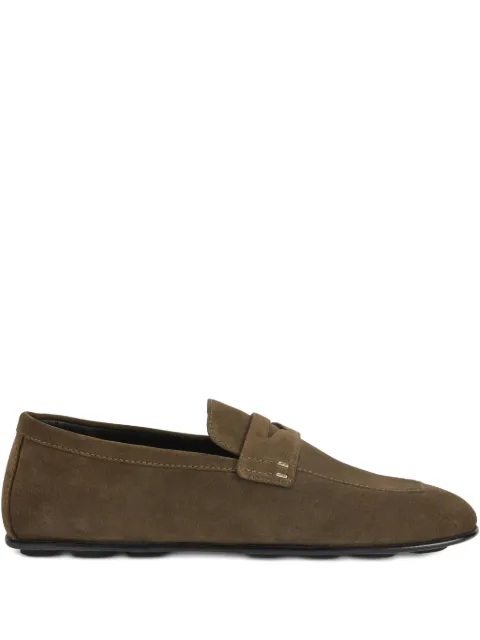 Giuseppe Zanotti Cristophe suede loafers Green EU50021003