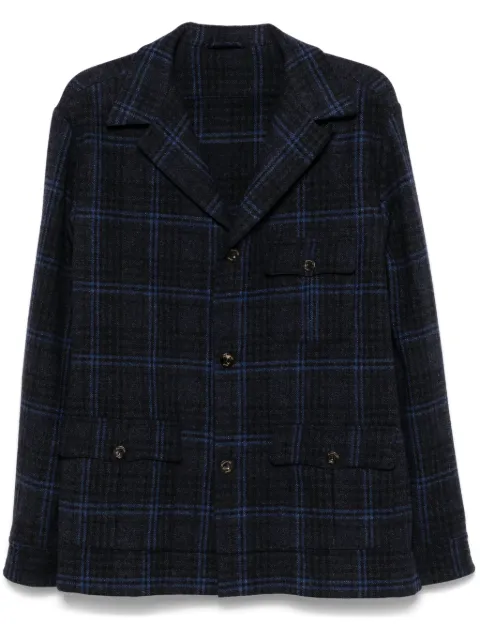 Finamore 1925 Napoli Cetara jacket Blue GCETL510007M0497