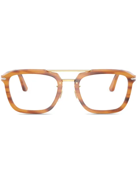 Persol pilot-frame glasses Brown PO0204V