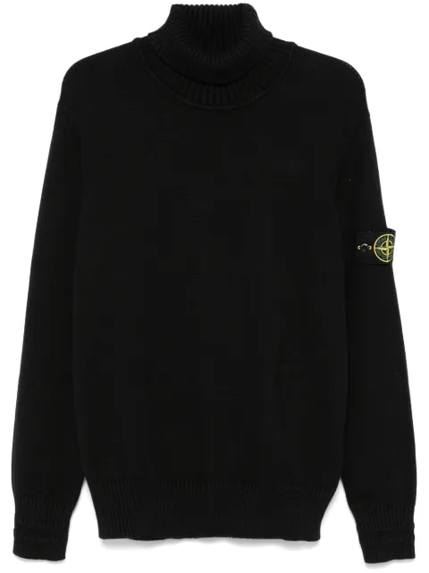 Stone Island Compass-badge sweater Black 8115505A2