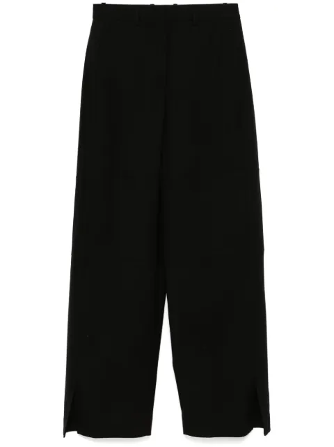Jil Sander virgin-wool trousers Black J03KA0277J40201
