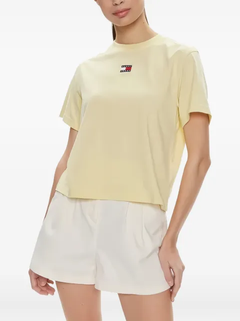 Tommy Jeans logo T-shirt Yellow DW0DW17391