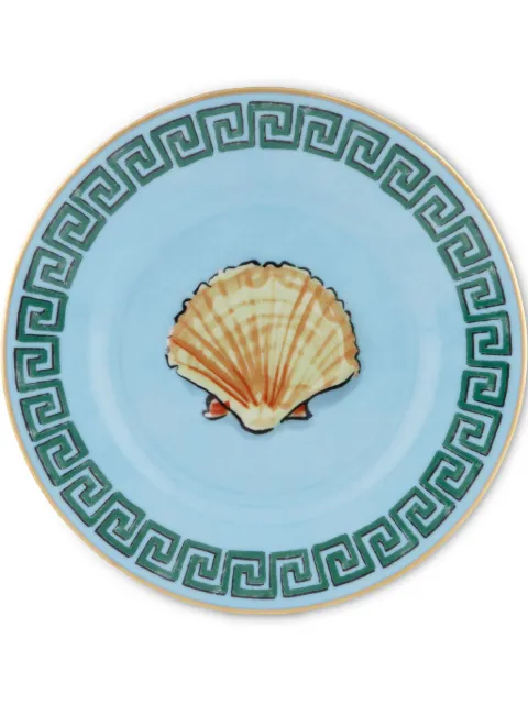GINORI 1735 x Luke Edward Hall Il Viaggio di Nettuno bread plate (16cm) Blue 004RG00FPT110010160G00129900