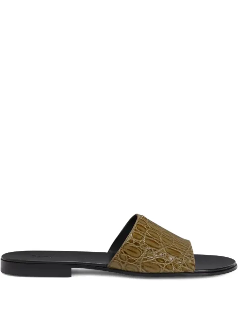 Giuseppe Zanotti Adrien leather sandals Neutrals EU50010001