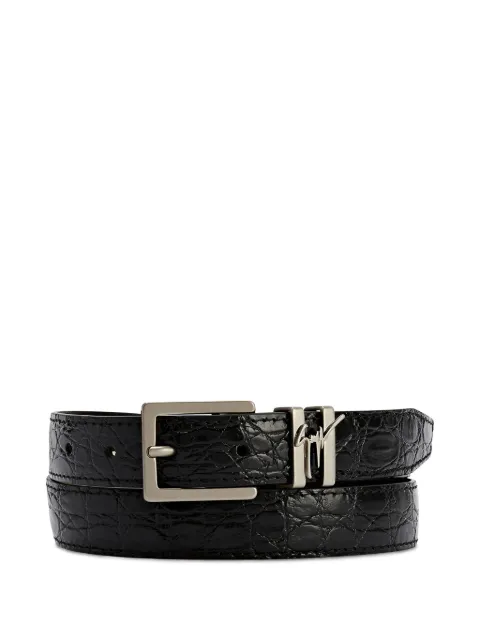 Giuseppe Zanotti Teodore belt Black EAU5005002