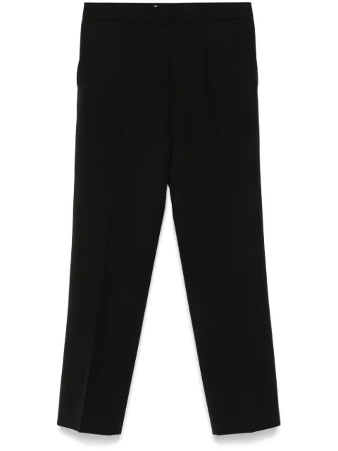 Jil Sander tapered cropped trousers Black J02KA0284J40002