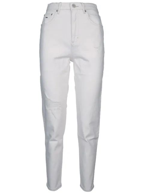Tommy Jeans distressed skinny jeans White DW0DW1761832