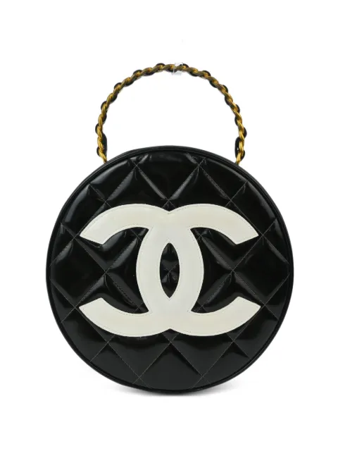 CHANEL Pre-Owned 1995 CC Vanity handbag Black 3380146