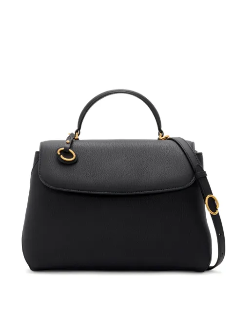 Oscar de la Renta The Poppy top-handle bag Black 00NH157PLTBLK