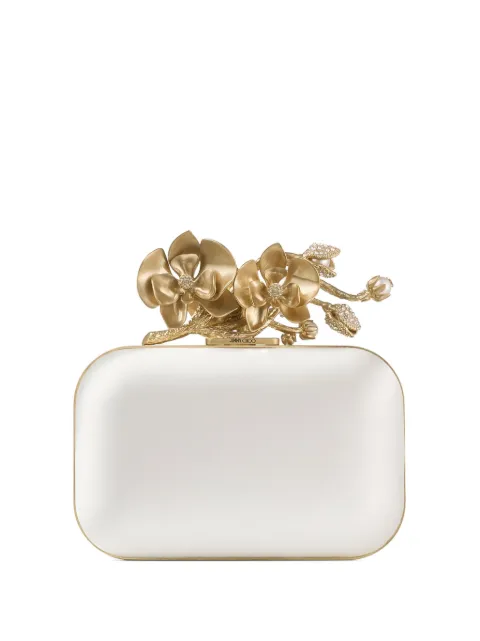 Jimmy Choo Cloud clutch bag White CLOUDIFY