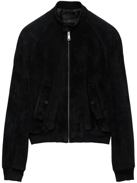 Prada suede bomber jacket Black UPW524SOOO158G