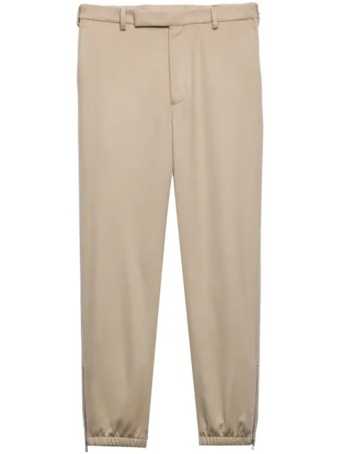 Prada cashmere track pants Neutrals SPH109S21112R7