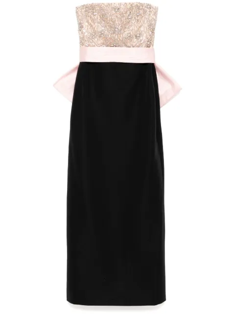 Sachin & Babi Marilyn gown Black R252G07