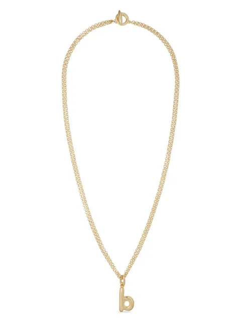 Roxanne Assoulin The Puffy Initial necklace Gold RXH24SN100B