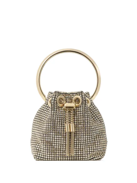 Jimmy Choo micro Bon Bon bag Gold MICROBONBONBXW