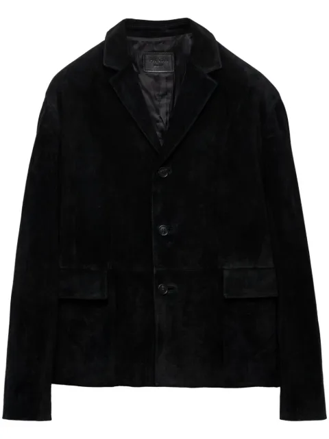 Prada suede blazer Black UPG390SOOO158G