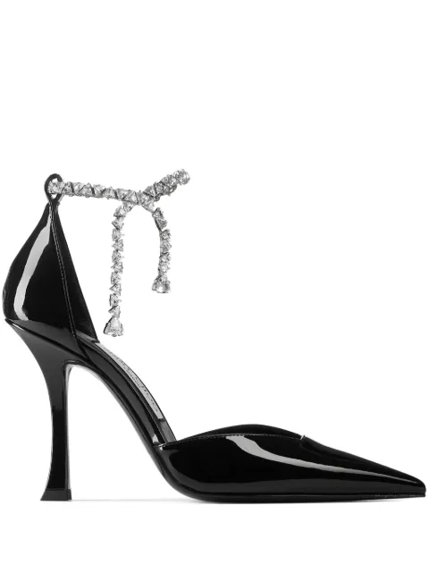 Jimmy Choo Stevie 10 black patent leather pumps Black STEVIE100PAT