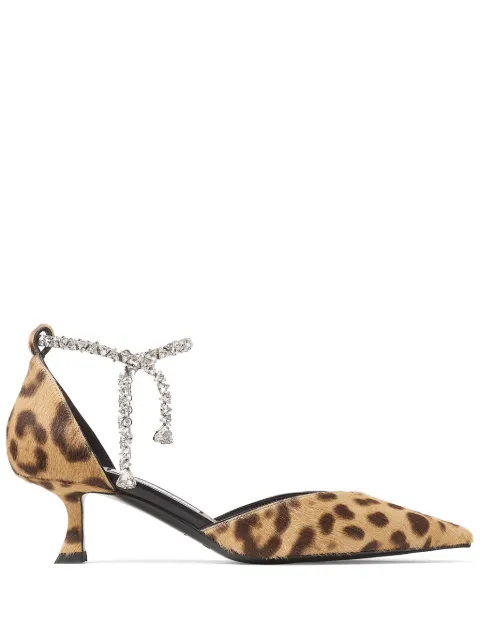 Jimmy Choo 50mm Stevie pumps Neutrals STEVIE50LOP