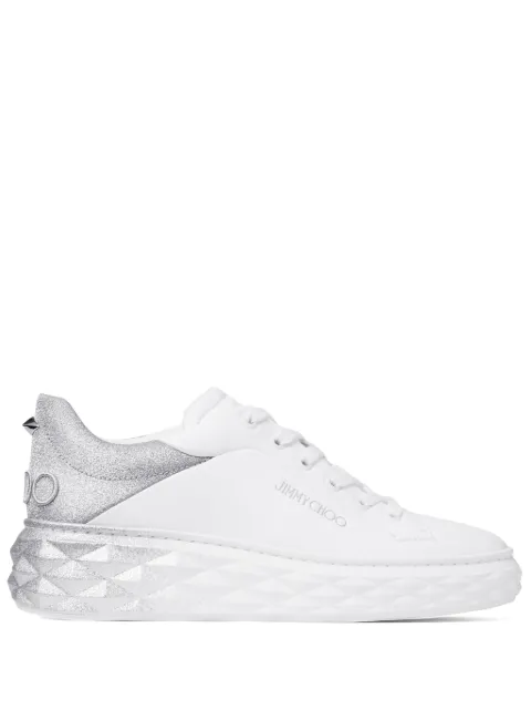 Jimmy Choo Diamond Maxi F II trainers White DIAMONDMAXIFIIIVR