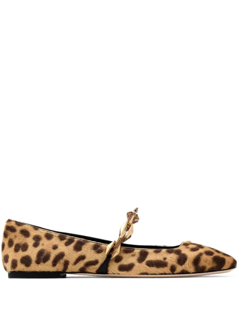 Jimmy Choo Diamond Tilda ballet flats Neutrals DIAMONDTILDAFLATLOP
