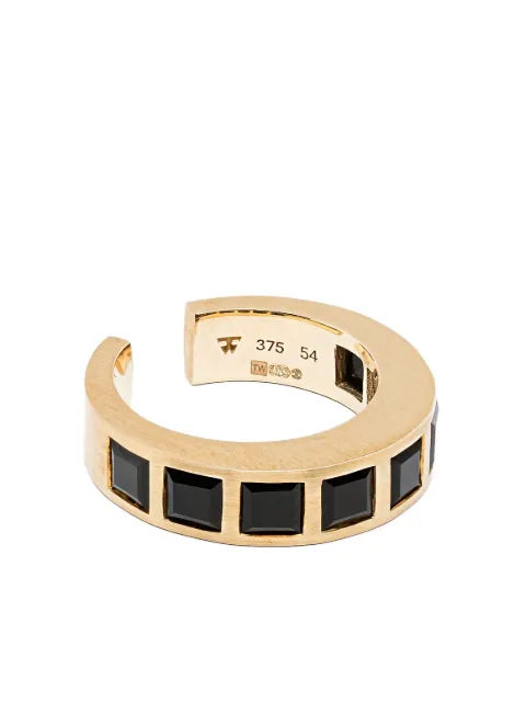Tom Wood 9CT recycled gold Arch Square ring Gold 100039M