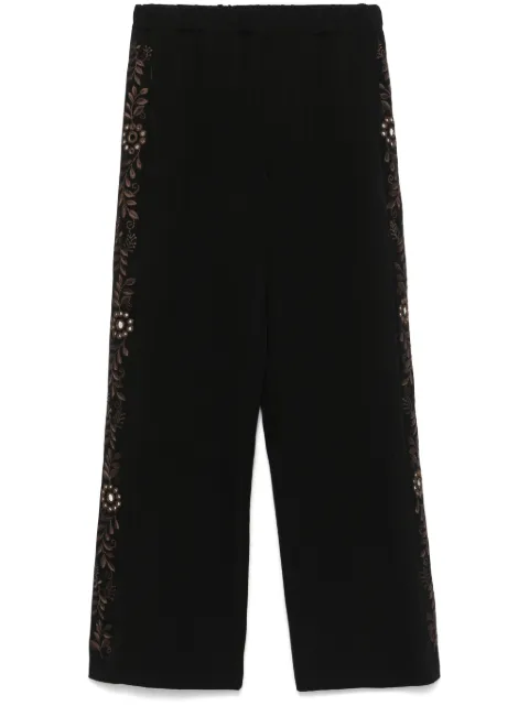 Wales Bonner Cairo trousers Black WA24TR11WV03