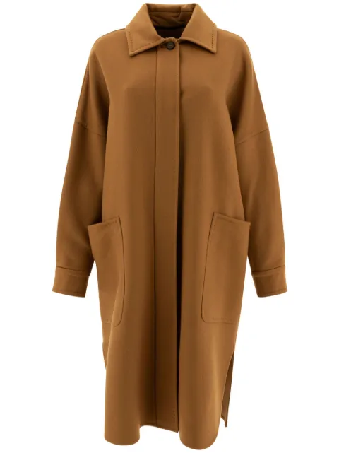 Max Mara cashmere oversize coat Brown 2421016045600