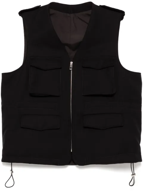 Caruso padded gilet Black MO31M504934