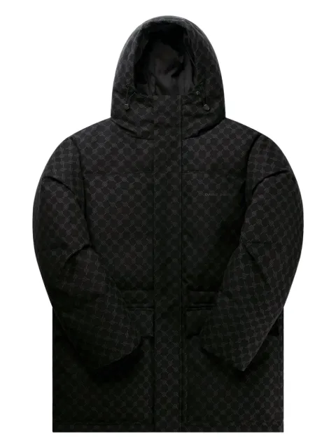 Daily Paper monogram hooded jacket Black 2421105