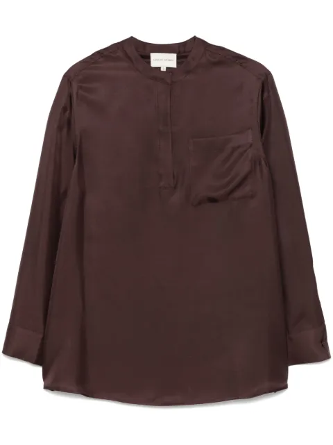 LouLou de Saison Eden shirt Brown EDEN