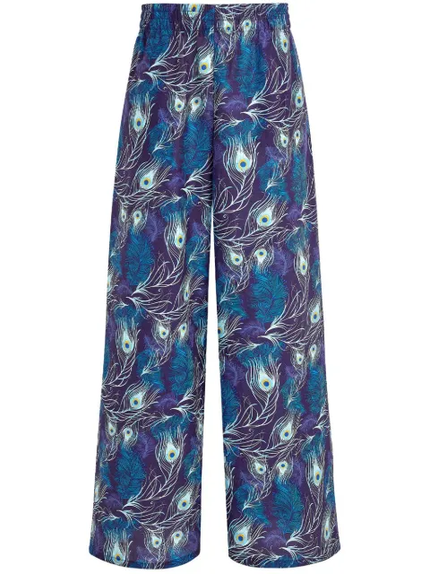 Vilebrequin Eyes of the Wind trousers Blue INLAV406