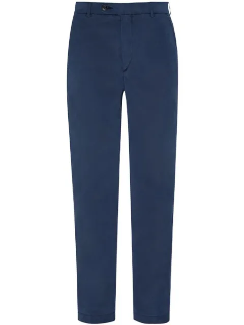 Vilebrequin tencel straight-leg trousers Blue TLLC4Y84