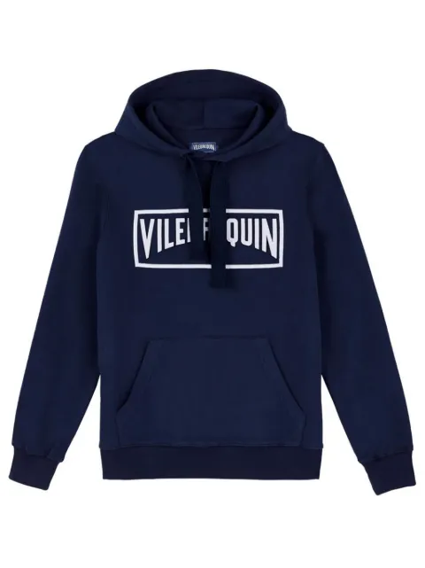 Vilebrequin logo hoodie Blue MRIH2P88