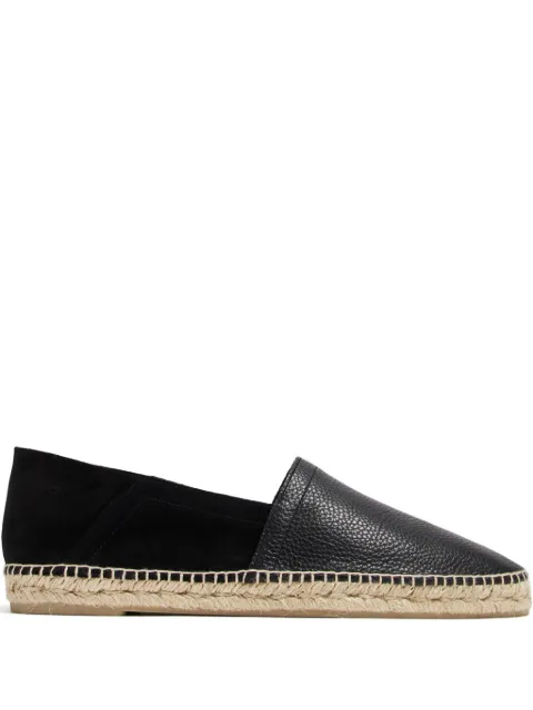Castañer suede panel flat shoes Black 25318