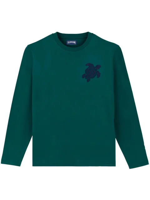 Vilebrequin logo sweater Green ALEB9V76